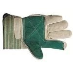 Deri Eldiven Yeşil Takviyeli