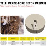 Telli Perde-Fore Beton Paspayı