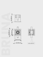 Bruna Serisi | MD 622-1 Sıva Altı - Görsel 2