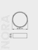 Nora Serisi | MS 503-400 Sıva Üstü Sarkıt ve Lineer - Görsel 3