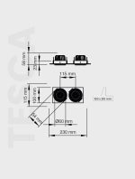 Tesca Serisi | MD 101-2-60 Sıva Altı - Görsel 3