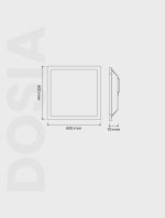 Dosia Serisi | MJ 200-600 Clip-In Panel Aydınlatma - Görsel 3