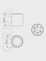 Orna Serisi | MS 700-70 Sıva Üstü - Görsel 3