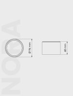 Nora Serisi | MS 500-1 Sıva Üstü - Görsel 2