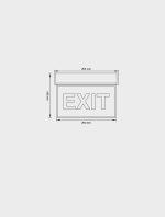 Yamas Serisi | MX 205 Sarkıt Acil Aydınlatma ve Yönlendirme Armatürü - Görsel 2