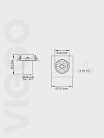 Viggo Serisi | MD 901-1-60 Sıva Altı - Görsel 2