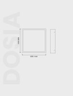 Dosia Serisi | MJ 100-600 Sıva Üstü Panel Aydınlatma - Görsel 3