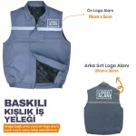 Baskılı Kışlık İş Yeleği