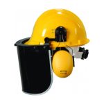 GE 1280-3 Essafe Vidalı Baret Kulaklık Yeşil Siperlik