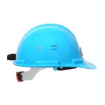 GE 1584 Essafe Madenci Vidalı Baret, Hava Delikli Kulaklık Takılabilir Model - Görsel 2