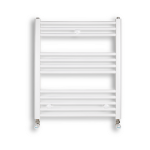 Baymak Yuvarlak Borulu Düz/Oval Tip Beyaz Havlu Radyatör