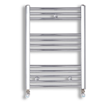 Baymak Yuvarlak Borulu Düz/Oval Tip Krom Havlu Radyatör