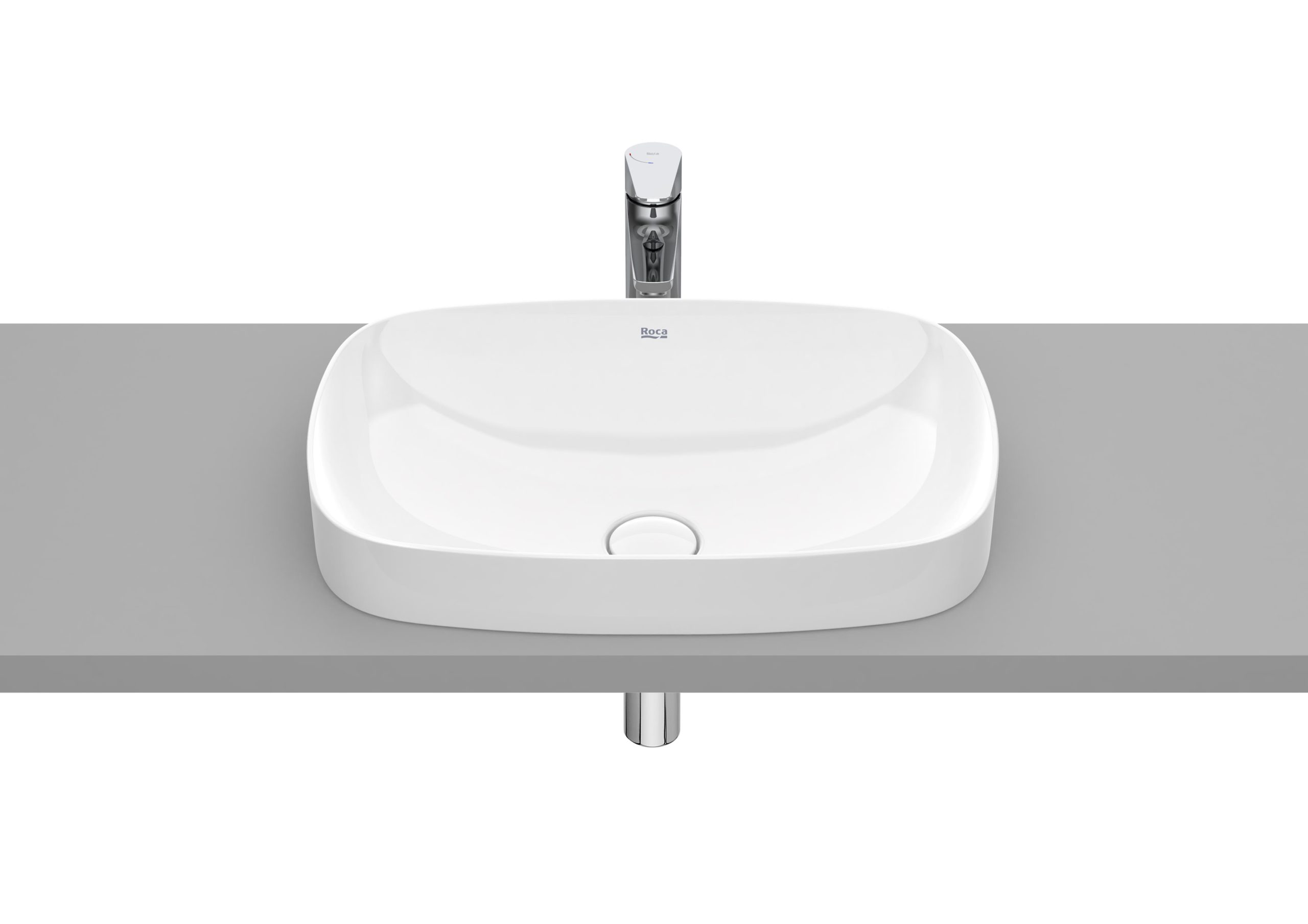 SOFT - FINECERAMIC® Tezgah Üstü Gömme Lavabo - Görsel 1