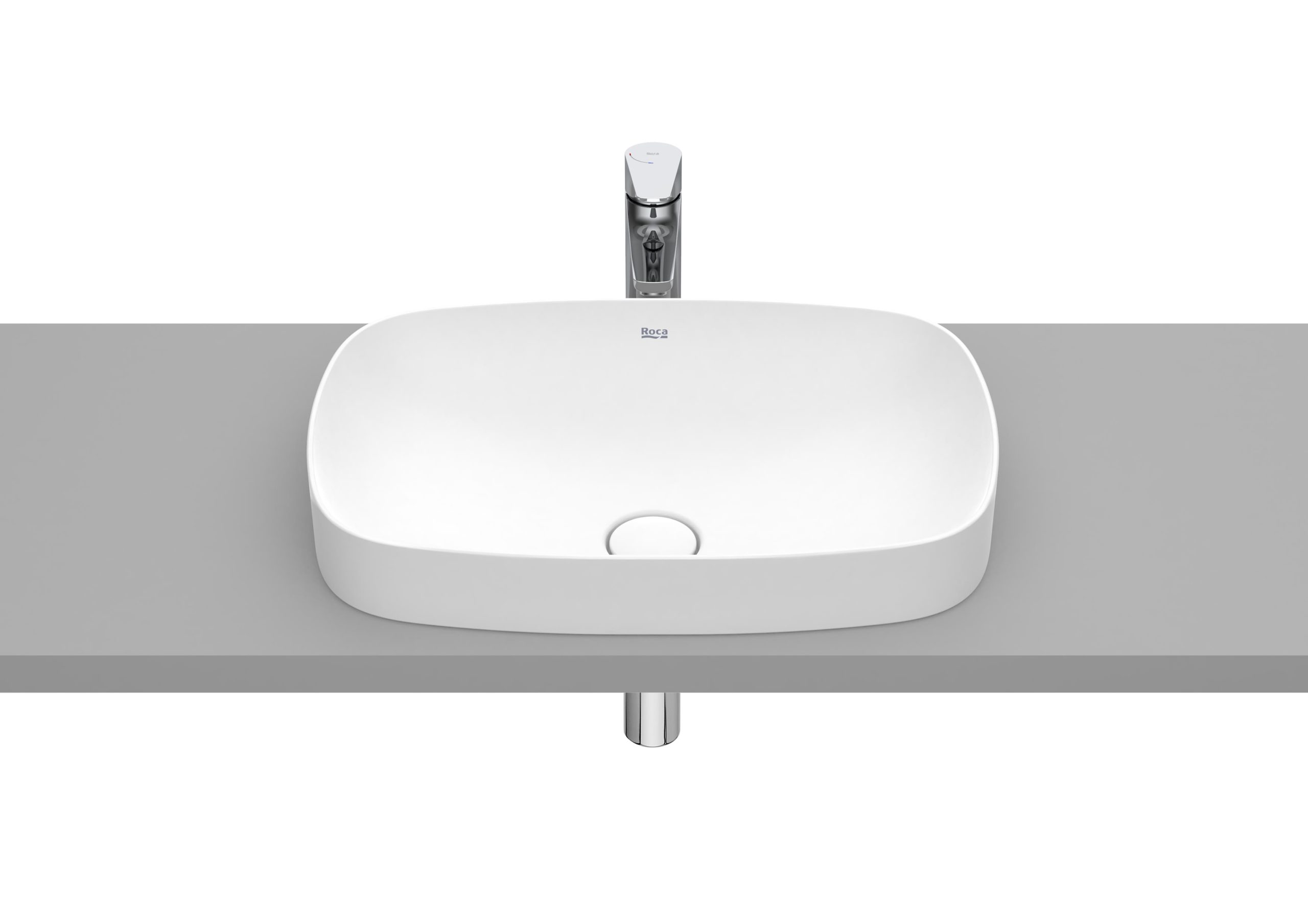 SOFT - FINECERAMIC® Tezgah Üstü Gömme Lavabo - Görsel 2