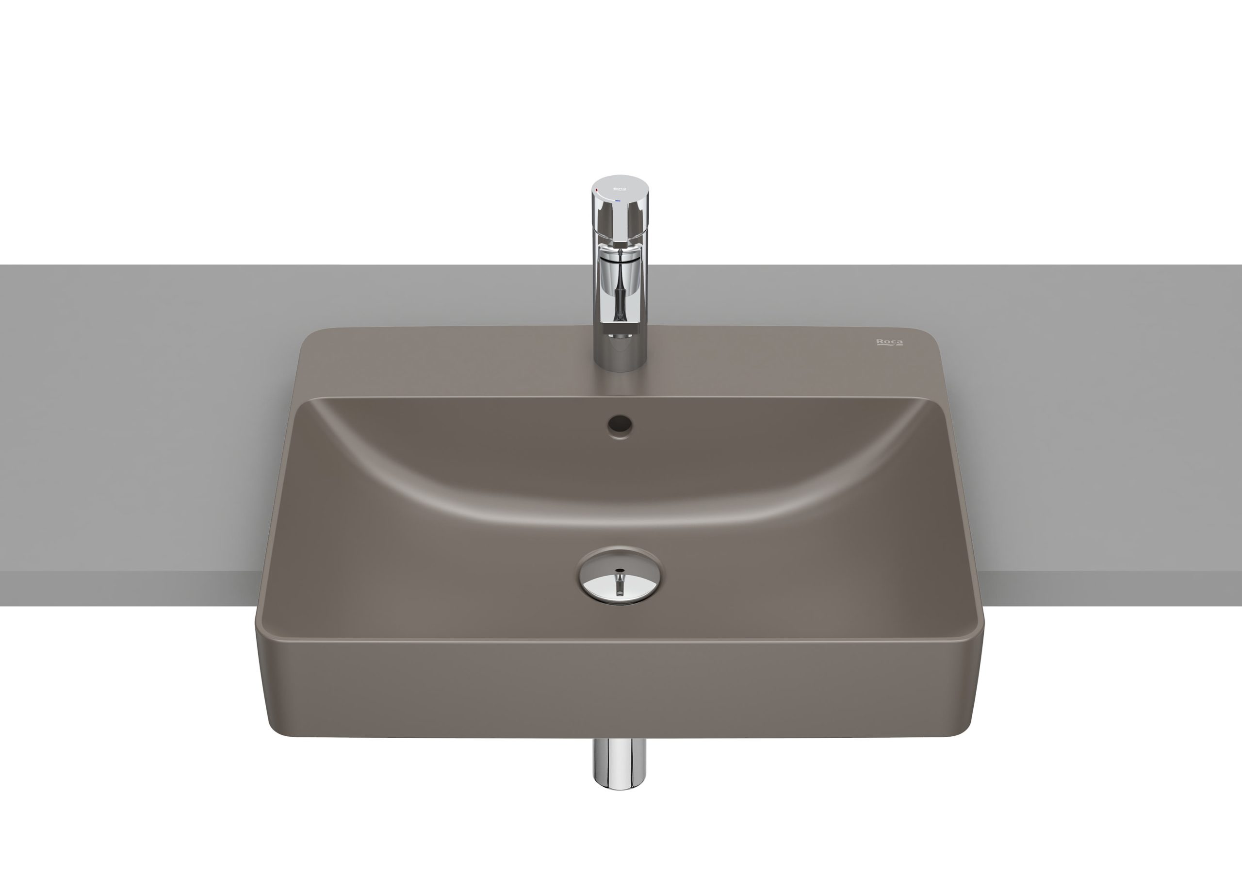 FINECERAMIC® Yarım Tezgah Lavabo - Görsel 6
