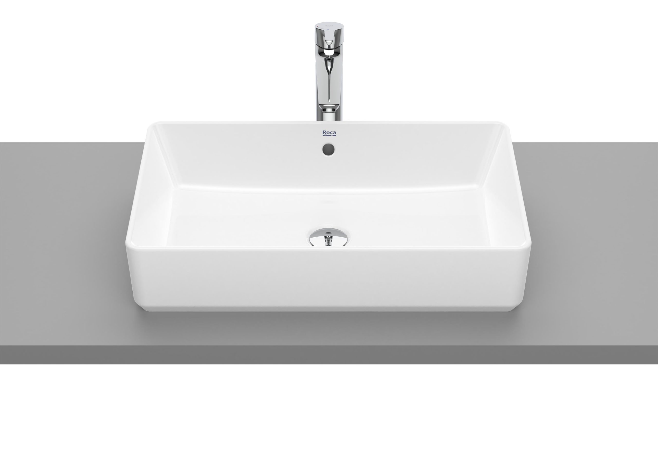 SQUARE - Tezgah Üstü Lavabo Beyaz - Görsel 1