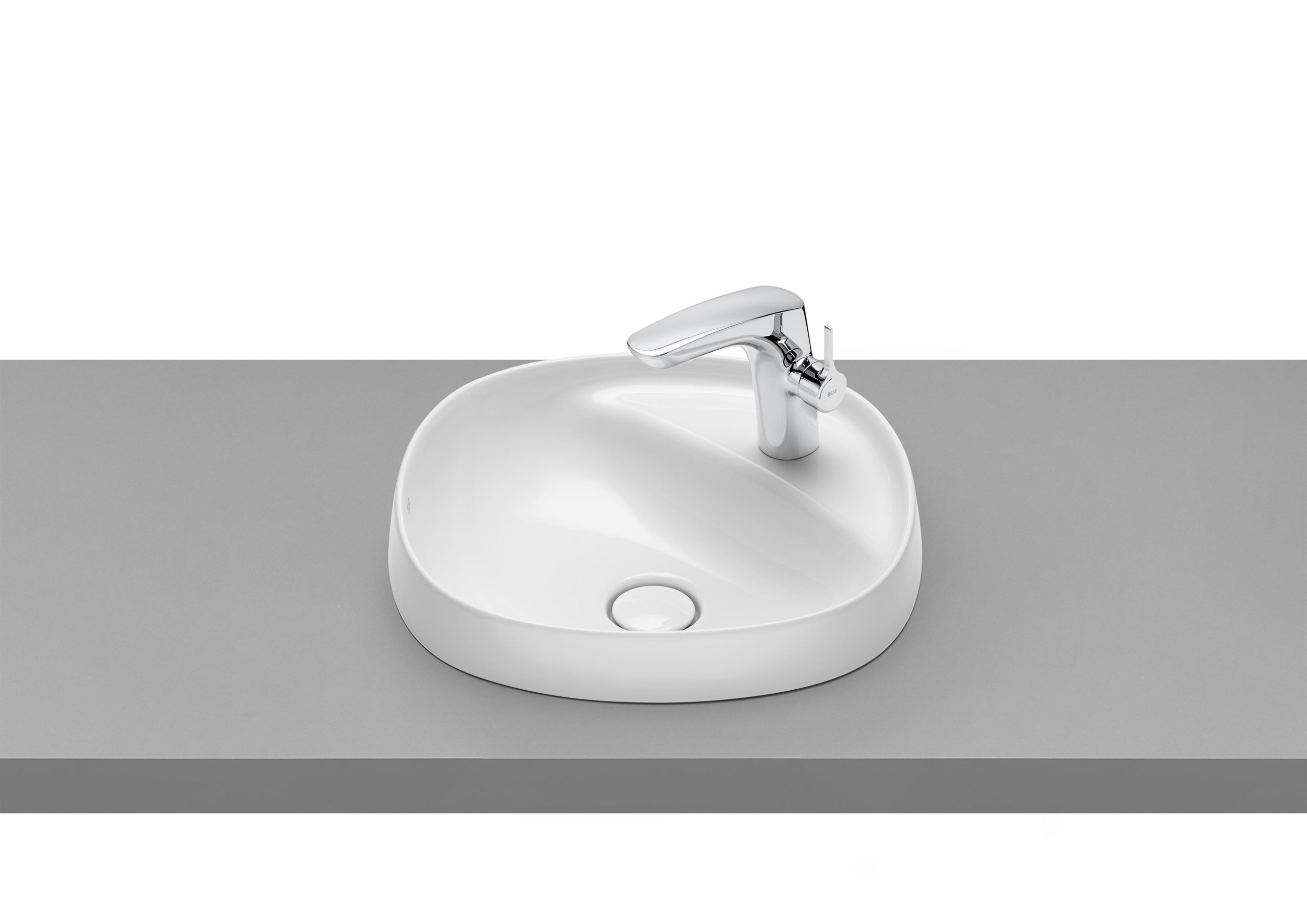 FINECERAMIC® Tezgah Üstü Gömme Lavabo - Görsel 2