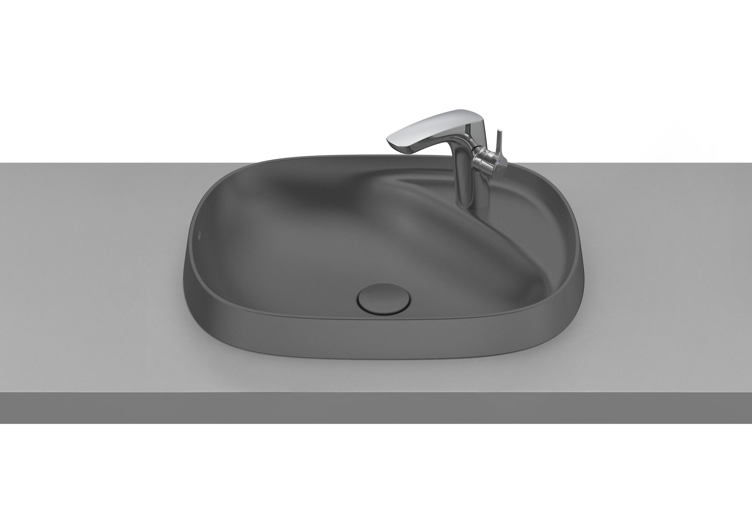 FINECERAMIC® Tezgah Üstü Gömme Lavabo - Görsel 4