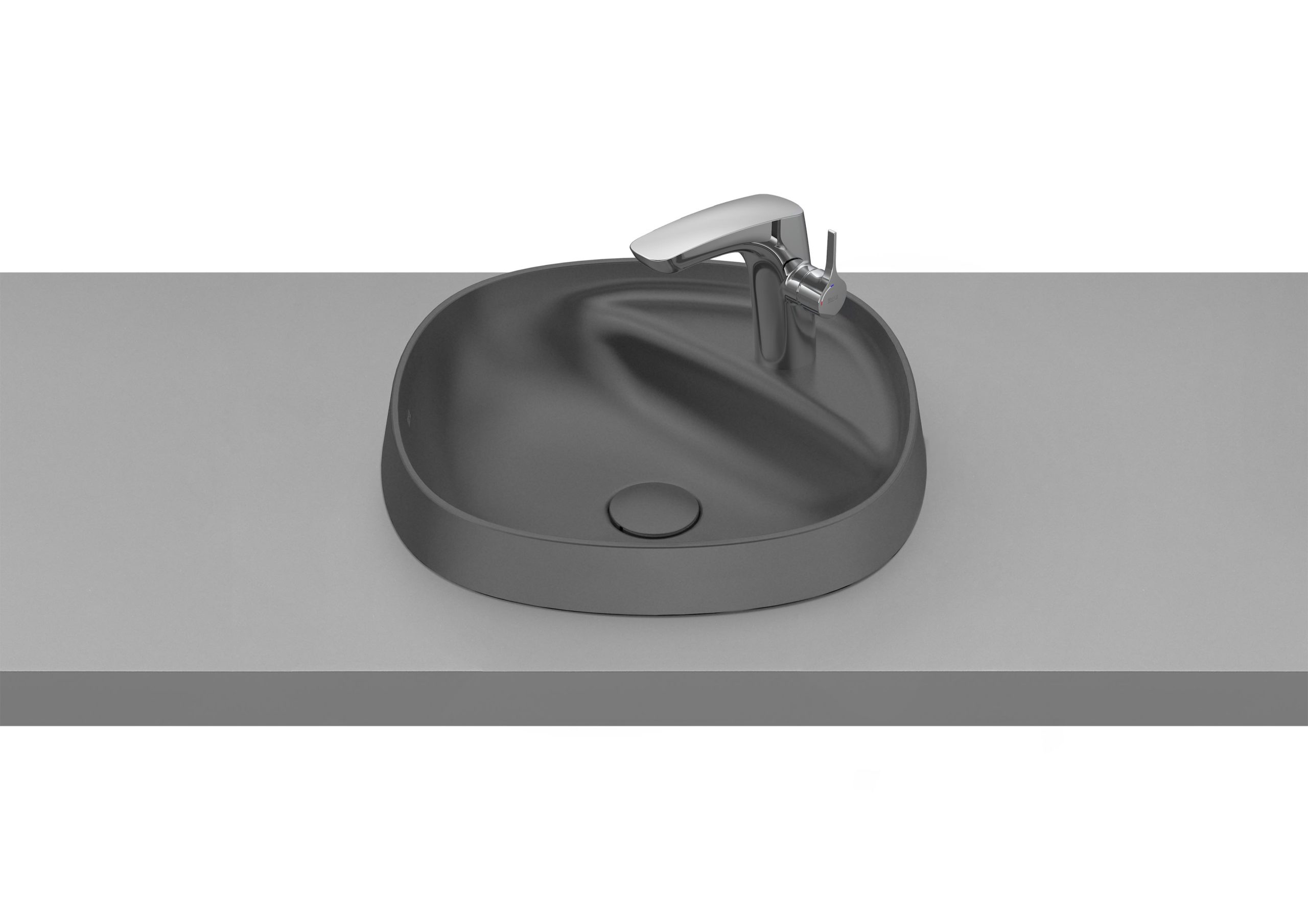 FINECERAMIC® Tezgah Üstü Gömme Lavabo - Görsel 4